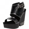 Sbicca Women's Madiera Wedge Sandals In Black In Black