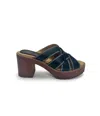 Sbicca Women's Norwood Leather Heeled Sandals In Black In Black