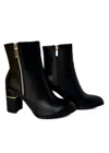 Sbicca Women's Reyes Sleek Ankle Boot In Black In Black