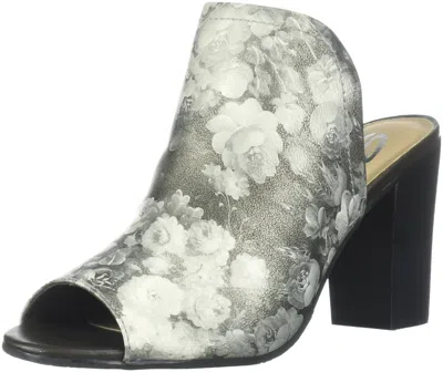 Sbicca Women's Scenic Heeled Sandal In Grey In Silver