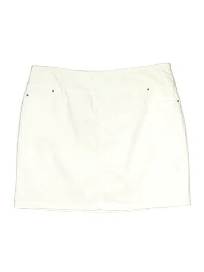 Pre-owned S.c. & Co. Casual Skirt In White