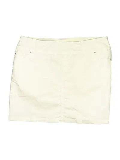 Pre-owned S.c. & Co. Casual Skirt In White