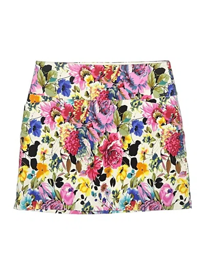 Pre-owned S.c. & Co. Casual Skirt In Yellow