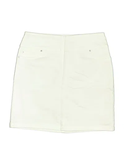 Pre-owned S.c. & Co. Skort In White