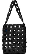 Sc103 Black Medium Links Tote In Sid