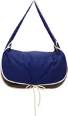 Sc103 Blue & Brown Passage Bag In Relay