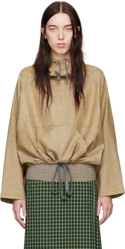 Sc103 Brown Alpine Anorak In Graze