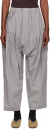 Sc103 Gray Atlas Trousers In Gray
