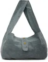 Sc103 Gray Cocoon Bag In Gray