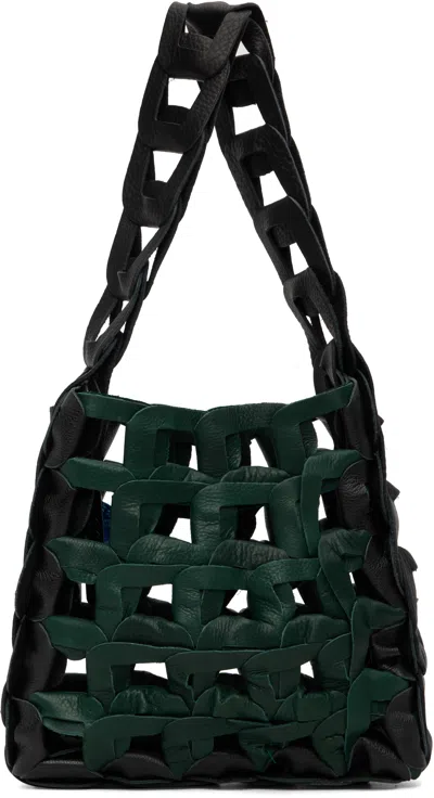 Sc103 Green & Black Links Bag