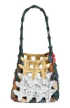 Sc103 Links Leather Shoulder Bag In Multi