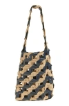 Sc103 Medium Links Leather Tote In Multi