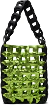Sc103 Ssense Exclusive Green & Black Medium Links Tote