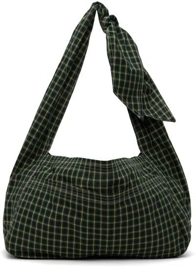 Sc103 Ssense Exclusive Green & Navy Cocoon Bag