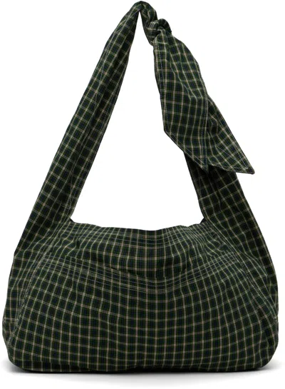 Sc103 Ssense Exclusive Green & Navy Cocoon Tote In Earth