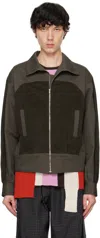 Sc103 Ssense Exclusive Khaki Coda Jacket In Beam