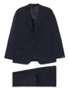 Scabal® Checked Suit In Black