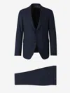 Scabal® Two-button Flap-pocket Suit In Blue