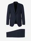 Scabal® Two-button Flap-pocket Suit In Blue