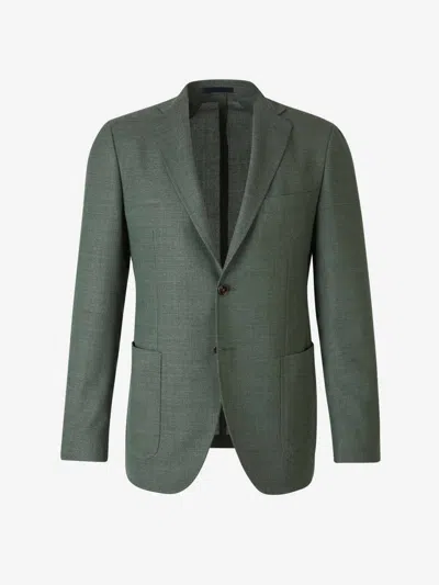 SCABAL® SCABAL TEXTURED WOOL BLAZER