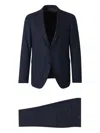Scabal® Two-button Flap-pocket Suit In Blue