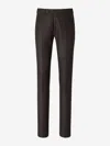 Scabal® Scabal Wool Pleated Trousers