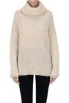 Scaglione Alpaca-blend Turtlenck Pullover In Neutral