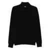 Scaglione Black Sweaters In Black