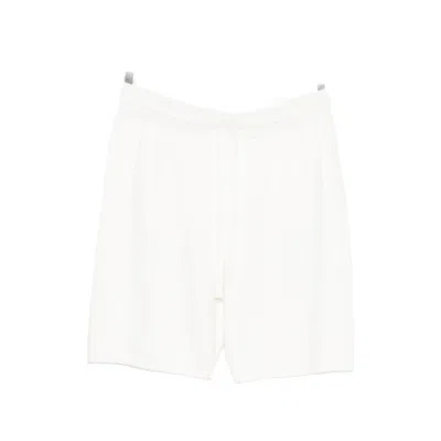 Scaglione Drawstring Shorts In White