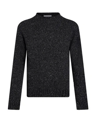 Scaglione Man Sweater Black Size M Merino Wool, Cashmere