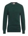 Scaglione Man Sweater Emerald Green Size Xl Cashmere In Green