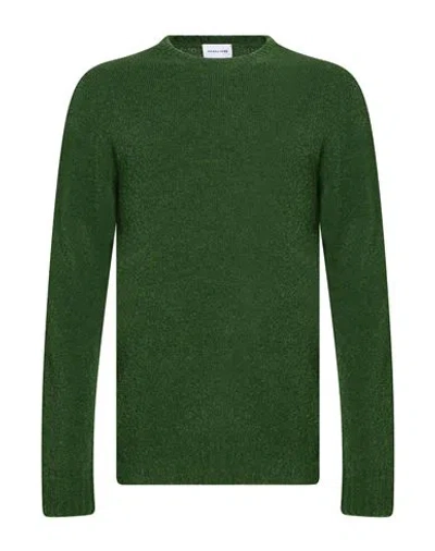Scaglione Man Sweater Green Size Xl Merino Wool, Polyamide