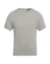 Scaglione Man Sweater Light Grey Size S Silk