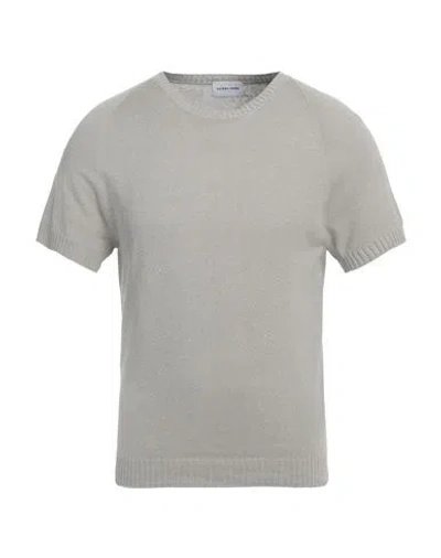Scaglione Man Sweater Light Grey Size S Silk