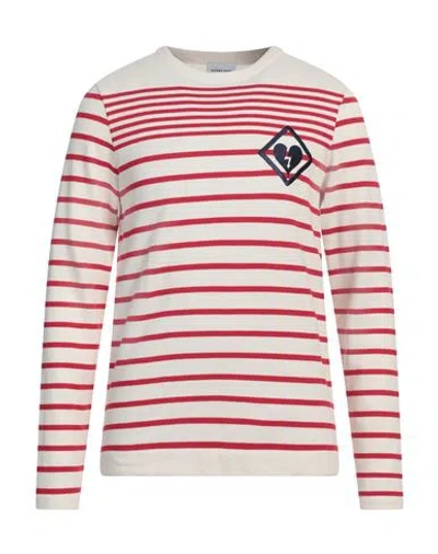 Scaglione Man Sweater Off White Size Xl Cotton
