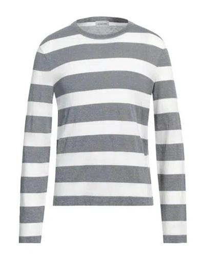 Scaglione Man Sweater White Size L Linen, Cotton, Polyamide
