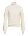 Scaglione Man Turtleneck Ivory Size S Cashmere