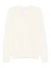 Scaglione Ribbed Merino-blend Sweater In Neutral
