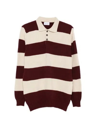Scaglione Striped Wool Sweater In Multi