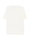 Scaglione Argyle Pattern T-shirt In White