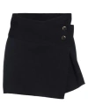 Scaglione Woman Mini Skirt Midnight Blue Size S Merino Wool In Blue