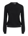 Scaglione Woman Sweater Black Size L Merino Wool