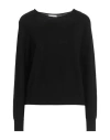 Scaglione Woman Sweater Black Size S Merino Wool