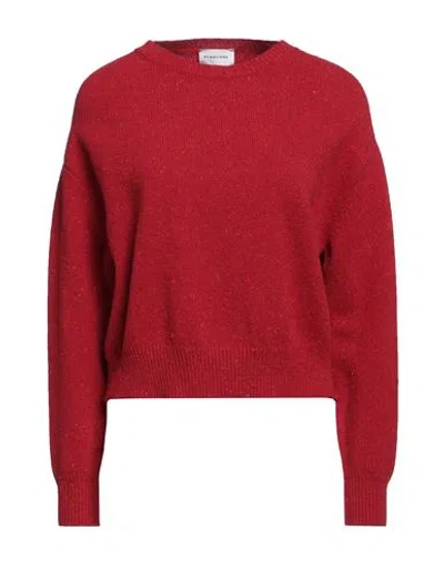 Scaglione Woman Sweater Red Size M Wool