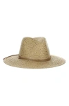 Scala Braided Cord Straw Hat In Brown