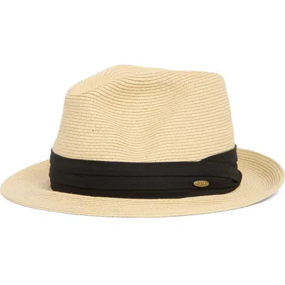 Scala Braided Straw Fedora
