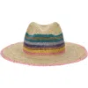Scala Brenta Multicolor Raffia Hat