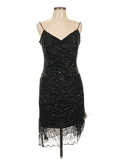Pre-owned Scala Cocktail Dress In Black