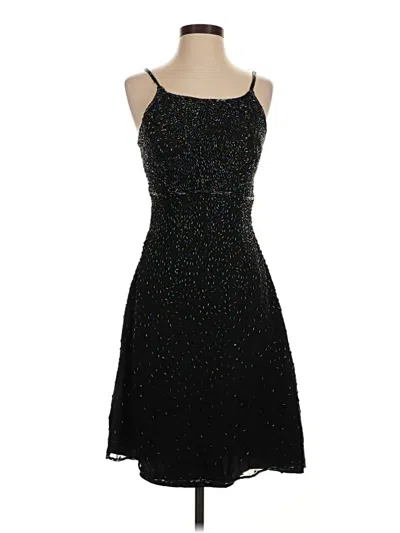 Pre-owned Scala Cocktail Dress In Black