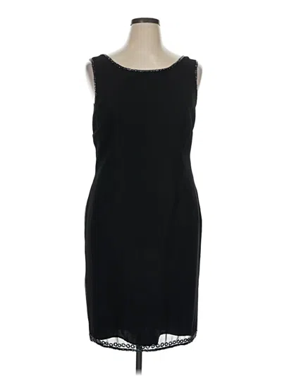 Pre-owned Scala Cocktail Dress In Black